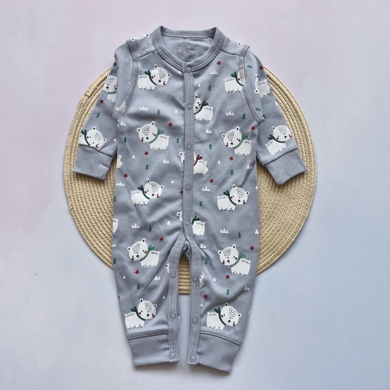 سرهمی طرح خرس قطبی پنتی بیبی