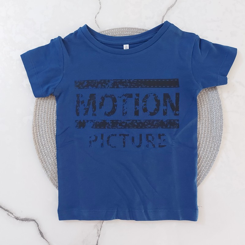 تیشرت آستین کوتاه سرمه ای kids