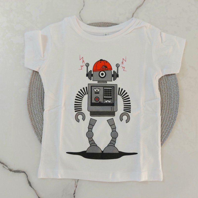 تیشرت آستین کوتاه آدم آهنی kids