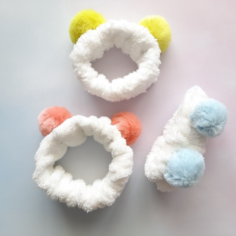 هدبند زمستانی طرح پوم