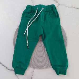 شلوار توکرکی سبز تیره آنیل kids