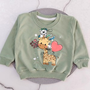 بلوز دورس زرافه سبز kids