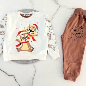 بلوز و شلوار دورس آلوین kids