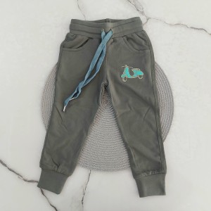 شلوار دورس موتور سبز وچیون kids