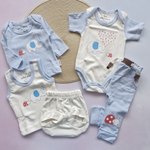 ست 5 تکه فیل آبی چیاکو