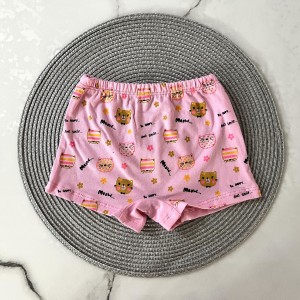 شورت پادار گربه صورتی