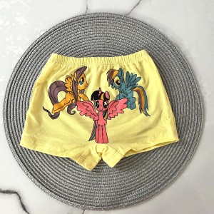 شورت پادار پونی زرد