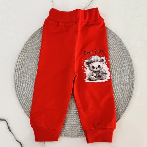شلوار دورس خرس قرمز kids