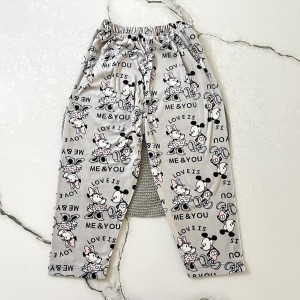 شلوار مخمل میکی موس kids