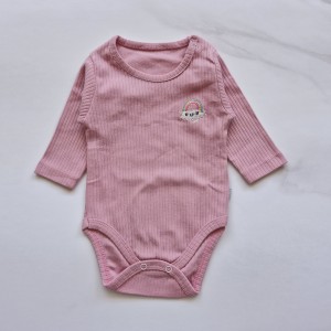 بادی آستین بلند کبریتی صورتی وچیون