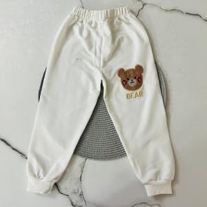 شلوار دورس گلدوزی خرس kids