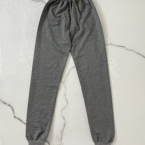 شلوار دورس ملانژ طوسی تیره kids