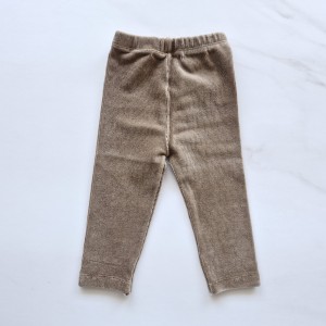 شلوار مخمل کبریتی امیر کوچولو خاکی