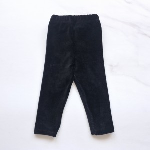 شلوار مخمل کبریتی امیر کوچولو مشکی کد 2