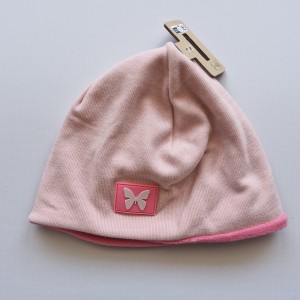 کلاه کبریتی داخل مخمل صورتی پروانه