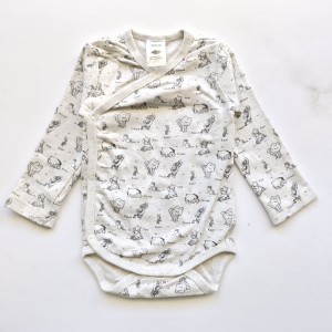 بادی آستین بلند جلودکمه پو و دوستان