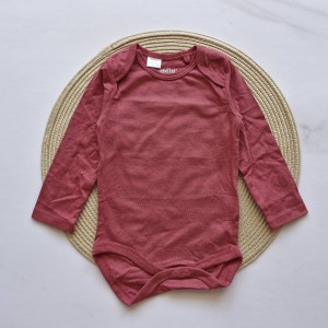 بادی آستین بلند یقه فرشته قرمز لوپیلو