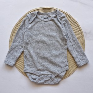 بادی آستین بلند یقه فرشته طوسی لوپیلو