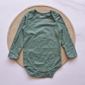 بادی آستین بلند یقه فرشته سبز لوپیلو