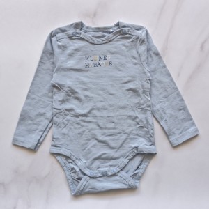 بادی آستین بلند آبی Topomini