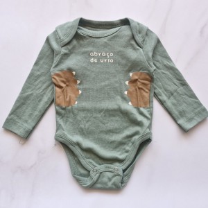 بادی آستین بلند پنجه سبز teddyboom