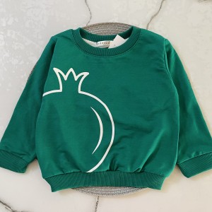 بلوز دورس یلدایی انار سبز kids