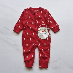 سرهمی طرح بابانوئل قرمز پنتی بیبی