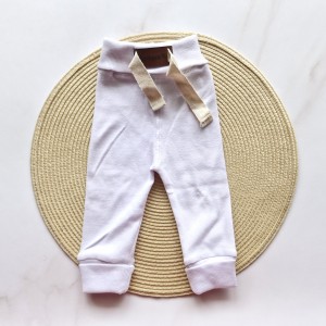 شلوار کبریتی سفید باربارا