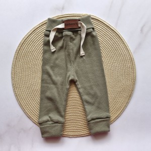 شلوار کبریتی سبز باربارا