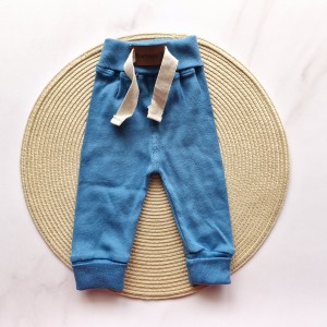 شلوار کبریتی آبی باربارا