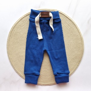 شلوار کبریتی آبی نفتی باربارا