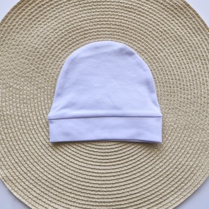 کلاه گرد سفید بیبی وان