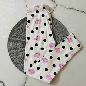 شلوار ‌‌Peppa Pig خالخالی kids