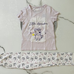 ست تیشرت شلوار ‌‌Peppa Pig خوابالو kids