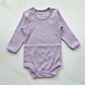 بادی آستین بلند کبریتی یاسی باربارا