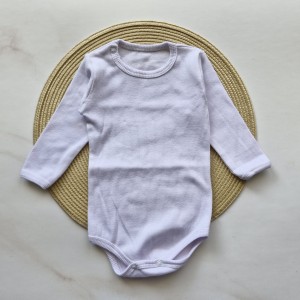 بادی آستین بلند کبریتی سفید باربارا