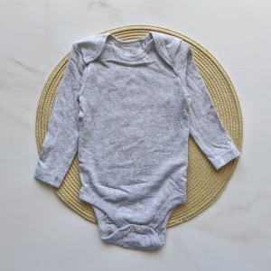 بادی آستین بلند طوسی لوپیلو