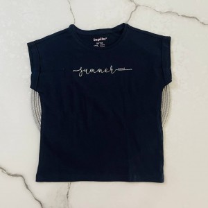 تیشرت آستین کوتاه ‌‌سرمه ای لوپیلو kids