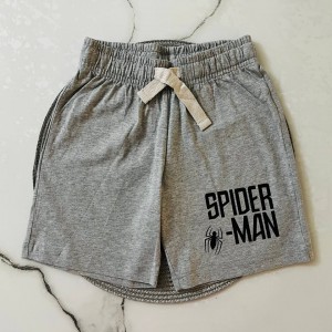 شلوارک طوسی اسپایدرمن kids