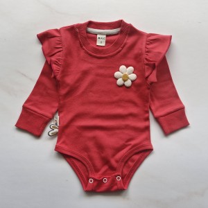 بادی آستین بلند ماتیکی گل مهتاب کوچولو