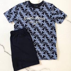 تیشرت و شلوارک ساحل پپرتز kids