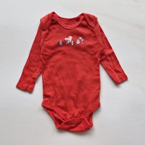 بادی آستین بلند کفشدوزک قرمز لوپیلو