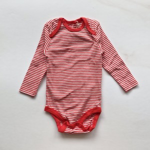 بادی آستین بلند راه راه قرمز لوپیلو