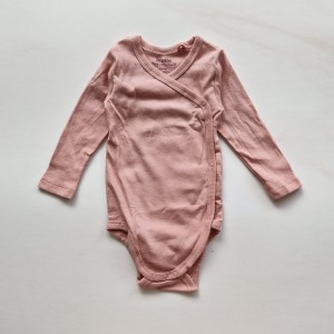 بادی آستین بلند جلودکمه صورتی لوپیلو