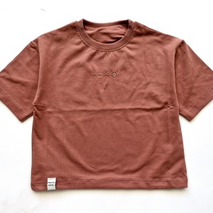 تیشرت بیسیک قواره آزاد جگری امیرکوچولو