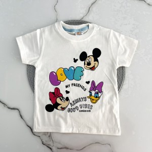 تیشرت لاو سفید kids