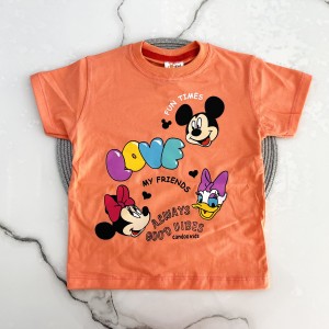 تیشرت لاو گلبهی kids