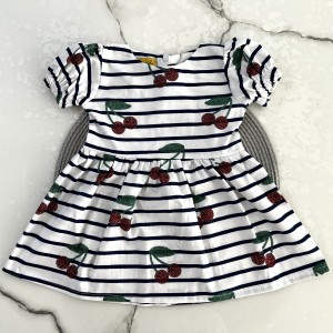 پیراهن آستین پفی گیلاس kids