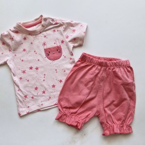 تیشرت و شلوارک خرگوش صورتی وچیون