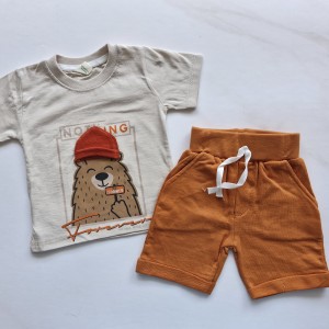 تیشرت و شلوارک خرس مهتاب کوچولو